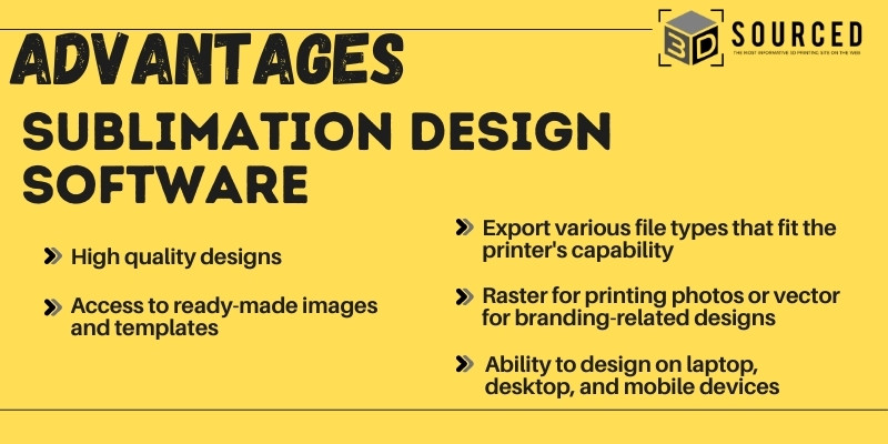 Advantages of sublimation design software