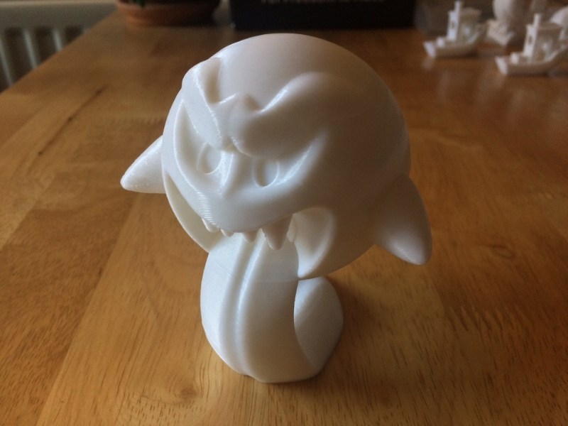 Boo 3D model I printed with the Anycubic Kobra.