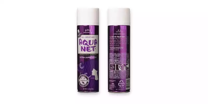 Aqua Net Extra Super Hold Professional Hair Spray Unscented 11 oz (Pack of 4)