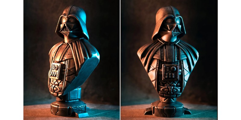Darth Vader bust - STL from Printables
