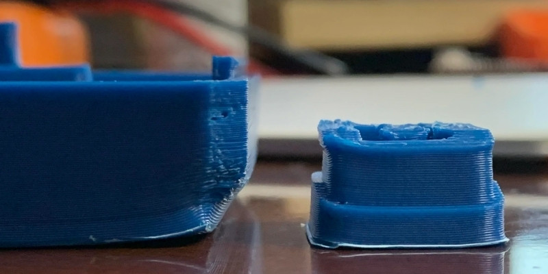 3D printing temperature affects prints by causing warping, as well as shrinkage