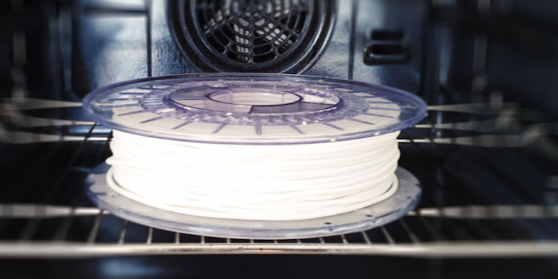 3D filament dry in oven