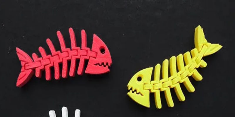 Easy to 3D print fish