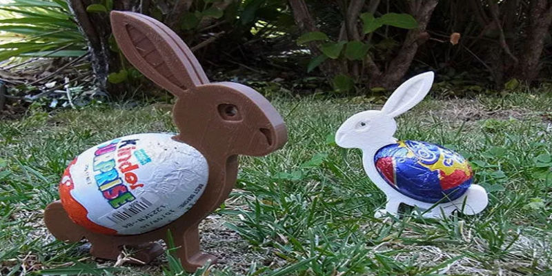 Fun 3D Print Easter Egg Holder