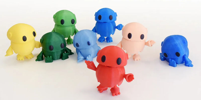 Cute Fun Robots 3D Print