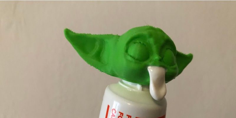 3D Printed Toothpaste Dispenser