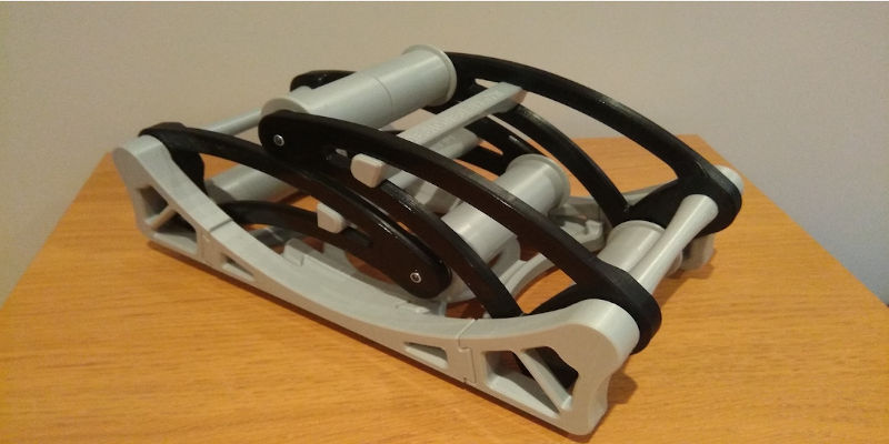 The anti-tangle filament holder without filament