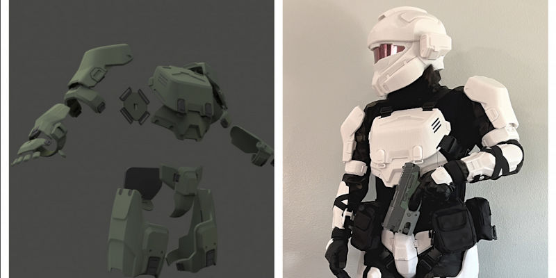 Halo Infinite 3D Armor Wearable
