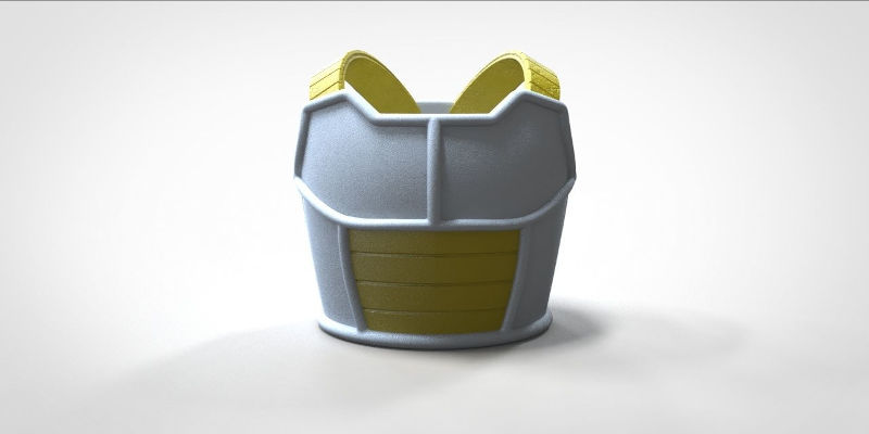3D Printed Saiyan Armor