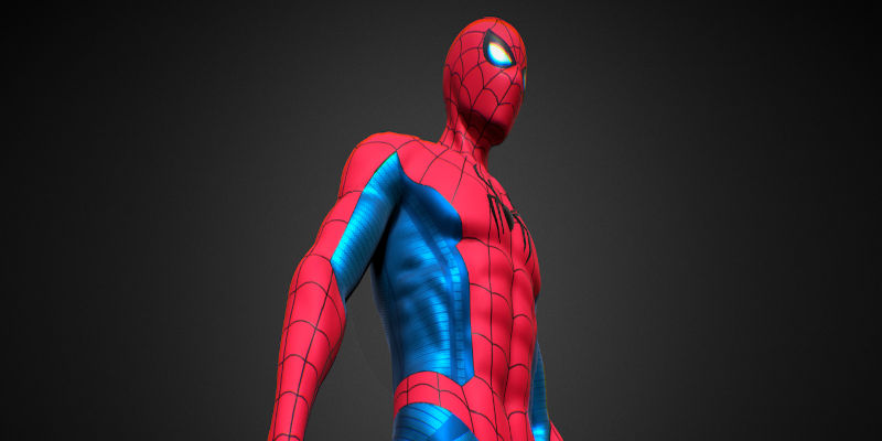 Spider-Man Blender Model