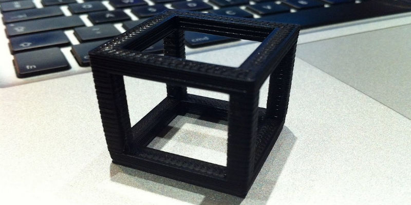 3D Printer Hollow Cube Test
