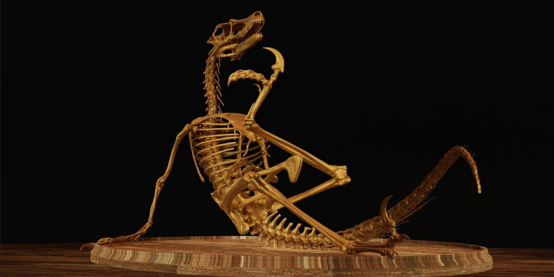 3D Printed Dinosaur Philosoraptor