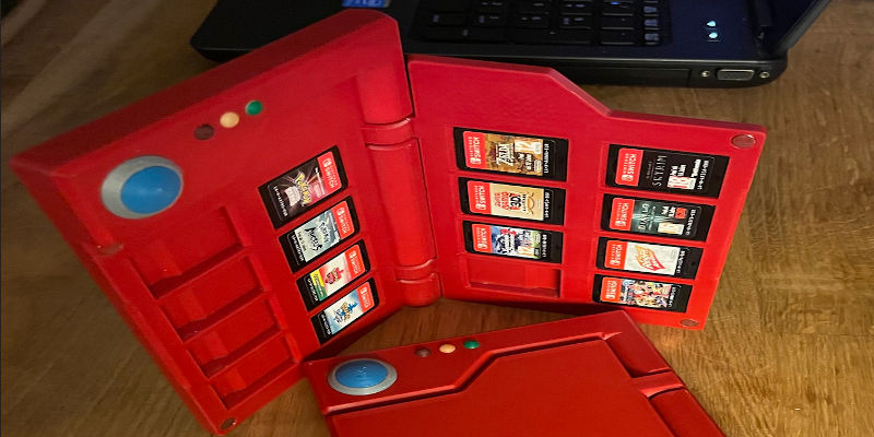 3D Printed Nintendo Switch Pokédex Cartridge Case
