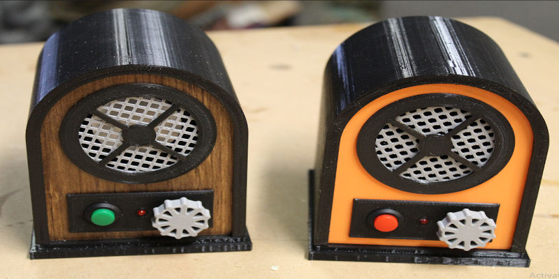 3D Printed Speakers Head