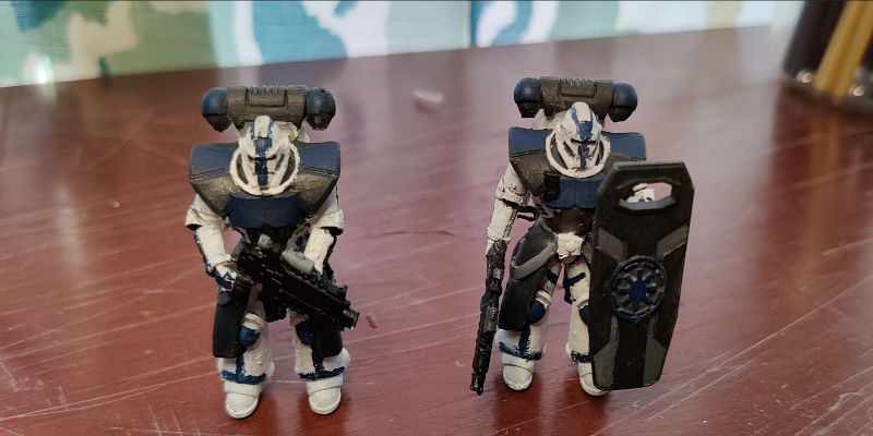 3D Printed Arc Trooper Marines Star Wars
