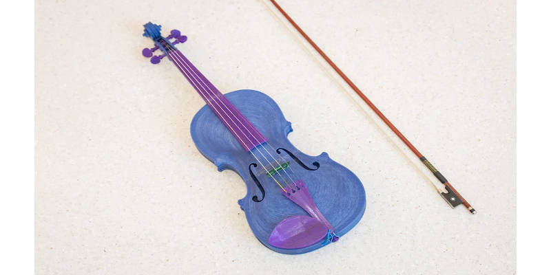 3D Printed Violin Example Design