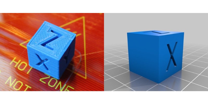 Basic Calibration Cube from Thingiverse