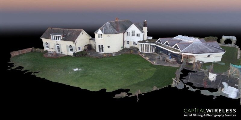 Photogrammetric view of real estate
