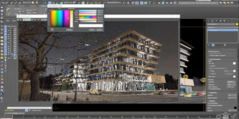 Architecture 3D rendering software