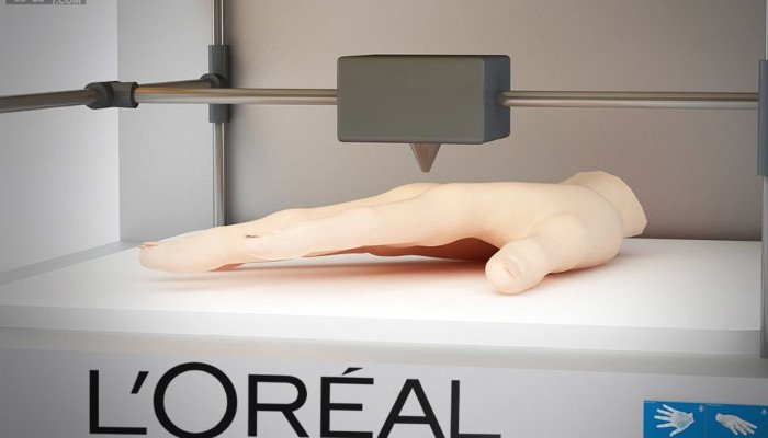 3d printed organs l'oreal skin