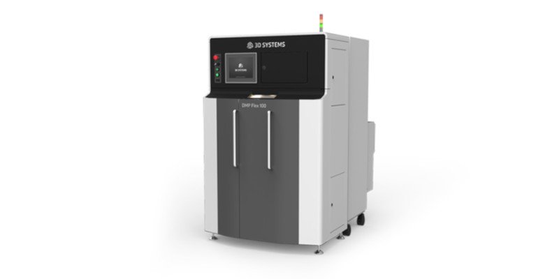 3d systems dmp flex 100 metal 3d printer