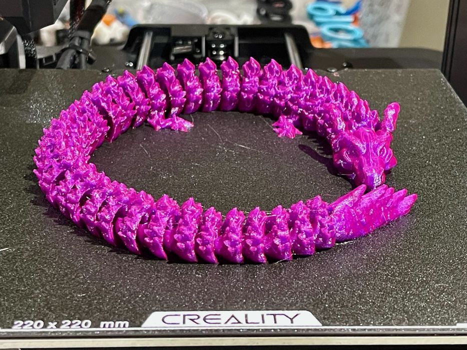 Beautiful PETG print made on the Creality Ender-3 KE 3D printer [Source: Fabbaloo]
