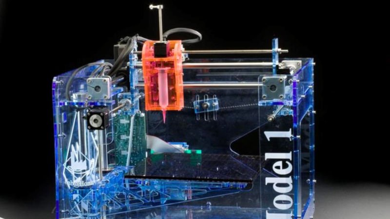 fabathome first 3d printer capable of printing edible materials