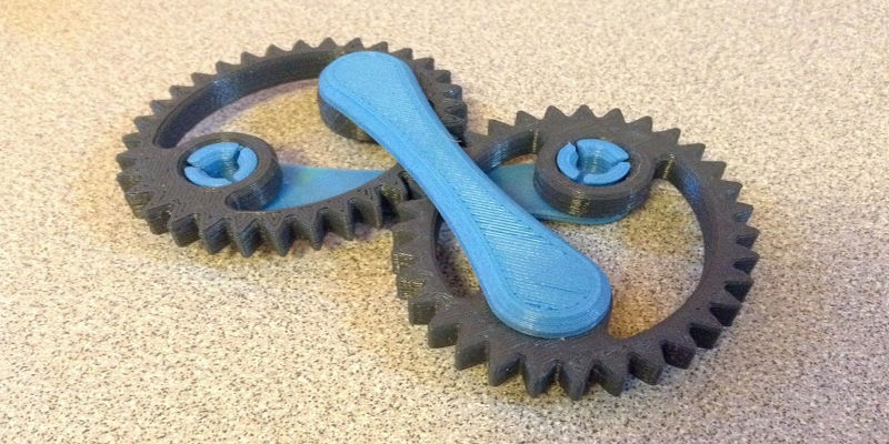 Elliptical Gears Fidget Toy
