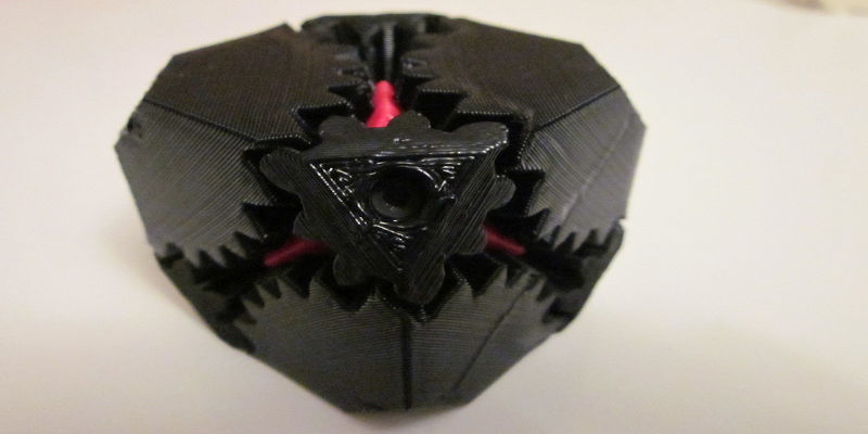 Fidget Cube Gear 3D Print