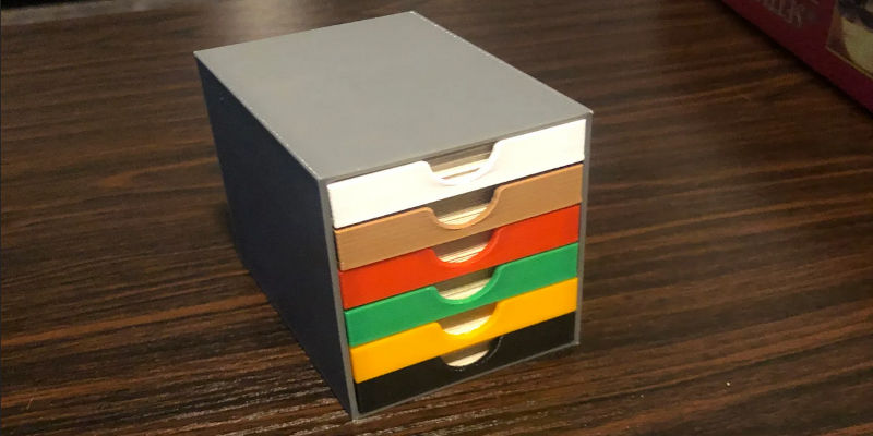 3D Printed Catan Card Organizer