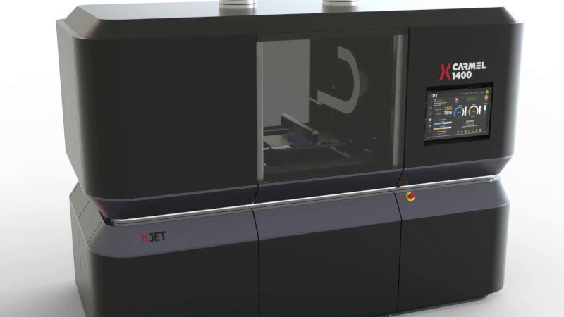 xjet carmel 1400m metal 3d printer
